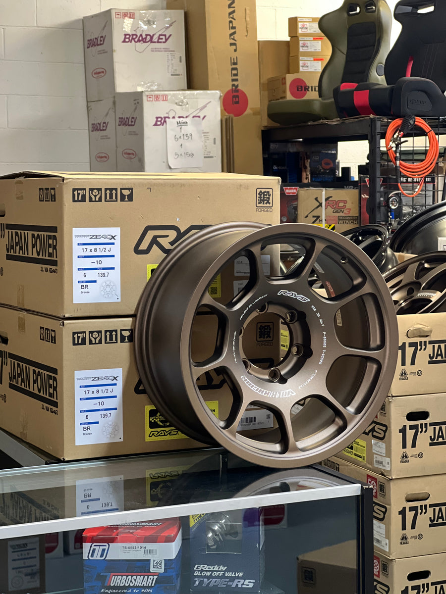 mrkos81353 VOLK RACING ZE40X 17 inch 6×139 Bronze SET OF 4 – MJ MOTORSPORTS