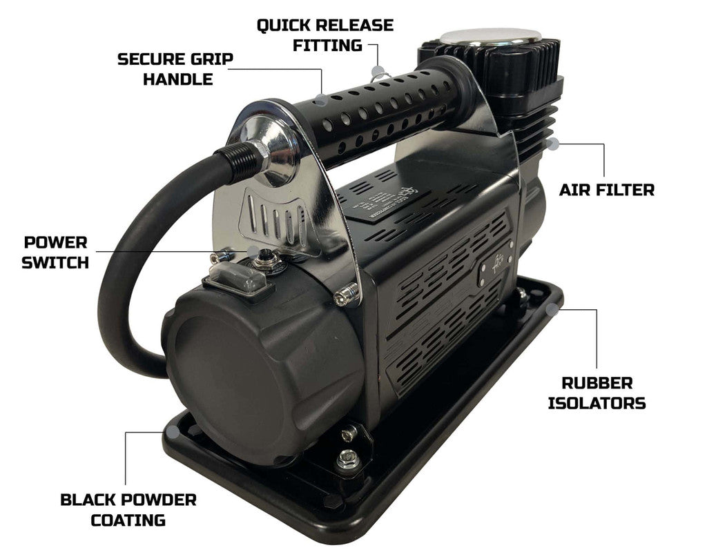EGOI / OVS Air Compressor System 5.6 CFM With Storage Bag, Hose