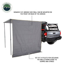 Load image into Gallery viewer, Overland Vehicle Systems Nomadic 6.5’ Awning Side Shade Wall