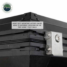 Load image into Gallery viewer, Overland Vehicle Systems HD Sidewinder Side Load Aluminum Hard Shell Roof Top Tent, Grey Body & Green Trim