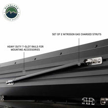 Load image into Gallery viewer, Overland Vehicle Systems HD Sidewinder Side Load Aluminum Hard Shell Roof Top Tent, Grey Body & Green Trim