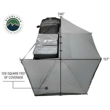 Load image into Gallery viewer, Overland Vehicle Systems Awning Nomadic 270 Passenger Side Dark Gray with Bracket Kit