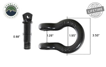 Load image into Gallery viewer, Recovery Shackle 3/4" 4.75 Ton Black - 1PC