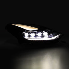 Load image into Gallery viewer, ALPHAREX 17-23 Tesla Model 3 / 20-23 Model Y NOVA-Series LED Projector Headlights Alpha-Black