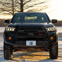 Load image into Gallery viewer, FORM LIGHTING 2016-2023 Toyota Tacoma LED Projector Headlights with Selectable DRL (pair) BLACK