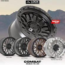 Load image into Gallery viewer, Lock Off-Road COMBAT 17x9 +1 Offset Set of 4 Preorder