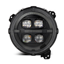 Load image into Gallery viewer, ALPHAREX 18-23 Jeep Wrangler JL/Gladiator JT NOVA-Series LED Projector Headlights Alpha-black