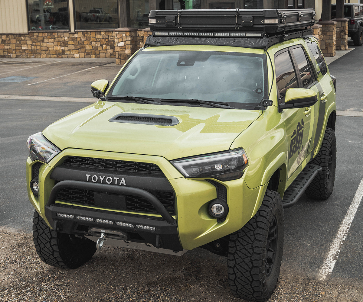 CBI OFFROAD TOYOTA 4R OVERLAND BOLT-ON ROCK SLIDERS | 2010-2023