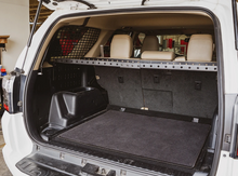 Load image into Gallery viewer, Cali Raised - 2010-2023 4RUNNER INTERIOR MOLLE PANEL- 2 ROW SEATING FULL COMBO REAR AREA CARGO TRAY BOTH SIDES, MIDDLE TRAY AND UPPER TRAY