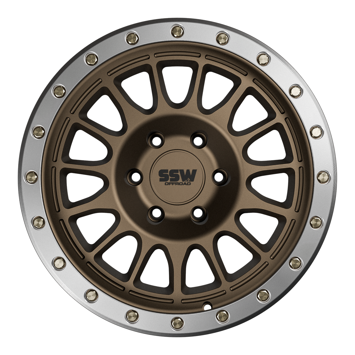 SSW OFFROAD DAKAR EVO / MATTE BRONZE/ 17X9.0 SET OF 4 – MJ MOTORSPORTS