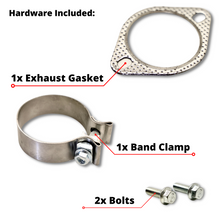 Load image into Gallery viewer, CARVEN EXHAUST - 2022 Toyota Tundra Cut & Clamp Muffler Replacement Kit W/ 5” Polished Tip