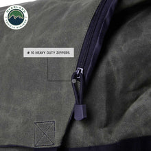 Load image into Gallery viewer, Extra Large Trash Bag Tire Mount - #16 Waxed Canvas Universal