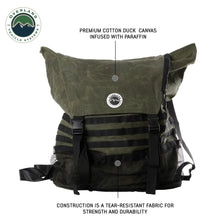Load image into Gallery viewer, Extra Large Trash Bag Tire Mount - #16 Waxed Canvas Universal