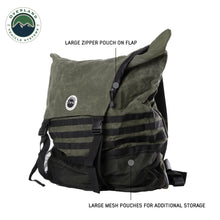 Load image into Gallery viewer, Extra Large Trash Bag Tire Mount - #16 Waxed Canvas Universal