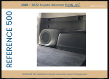 Load image into Gallery viewer, OEM Audio Plus - Toyota 4Runner | Reference 500 Single 8in Subwoofer with Dedicated Sub Amp Non-JBL Preorder