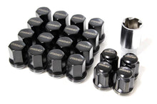 Load image into Gallery viewer, RAYS 19HEX STEEL LUG NUTS 14×1.5 24PC W LOCKS Black