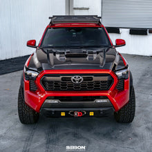 Load image into Gallery viewer, Seibon TR-Style Carbon Fiber Hood For 2024 Toyota Tacoma 2025 4Runner