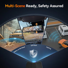 Load image into Gallery viewer, WOLFBOX G900 TriPro Bumper Version 3 Channel Rearview Mirror