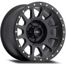 Load image into Gallery viewer, METHOD MR305 NV MATTE BLACK- GLOSS BLACK LIP 18X9 +25MM 5X150