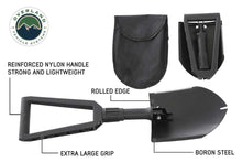 Load image into Gallery viewer, Multi Functional Military Style Utility Shovel with Nylon Carrying Case