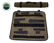 Load image into Gallery viewer, Rolled Bag Socket Organizer With Handle And Straps - #16 Waxed Canvas Universal