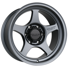 Load image into Gallery viewer, FALCON T2 Series 17x9 0 Offset Full Matte Gunmetal Set of 4 Preorder