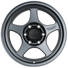 Load image into Gallery viewer, FALCON T2 Series 17x9 0 Offset Full Matte Gunmetal Set of 4 Preorder