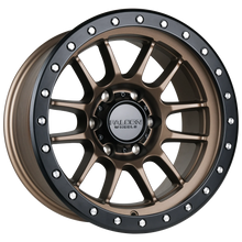 Load image into Gallery viewer, FALCON T7 Series  - Matte Bronze with Black Ring 17x9-12 PREORDER