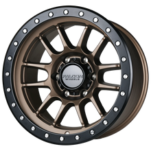 Load image into Gallery viewer, FALCON T7 Series  - Matte Bronze with Black Ring 17x9-12 PREORDER