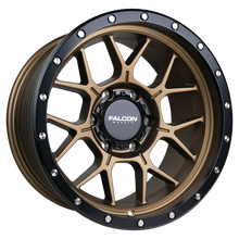 Load image into Gallery viewer, FALCON TX -Titan 17x9 -12 Offset Matte BRONZE Set of 4
