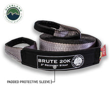 Load image into Gallery viewer, Tow Strap 20,000 lb. 2" x 30' Gray With Black Ends & Storage Bag