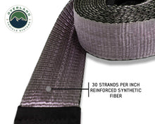 Load image into Gallery viewer, Tow Strap 20,000 lb. 2" x 30' Gray With Black Ends & Storage Bag