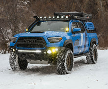 Load image into Gallery viewer, CBI OFFROAD TOYOTA TACOMA OVERLAND BOLT-ON ROCK SLIDERS/ STEP PLATE/ POWDERCOATED/HREW/KICKOUT| 2016-2023- PREORDER