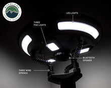 Load image into Gallery viewer, Overland Vehicle Systems Wild Land Camping Gear - UFO Solar Light Light Pods & Speaker Universal