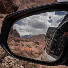 Load image into Gallery viewer, Upgraded Wide View Mirrors for 16-23 Tacoma & 14-23 4runner Heated + Turn Signal + Blind Spot Monitoring BLUE