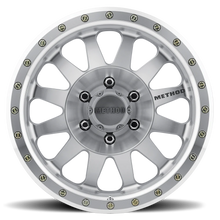 Load image into Gallery viewer, METHOD MR304 DOUBLE STANDARD MACHINED - CLEAR COAT 17X8.5 0MM