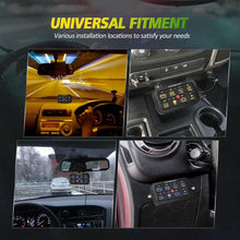 Load image into Gallery viewer, AUX BEAM Multifunction RGB 8 Switch Control Panel with Bluetooth Control
