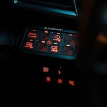 Load image into Gallery viewer, AUX BEAM Multifunction RGB 8 Switch Control Panel with Bluetooth Control