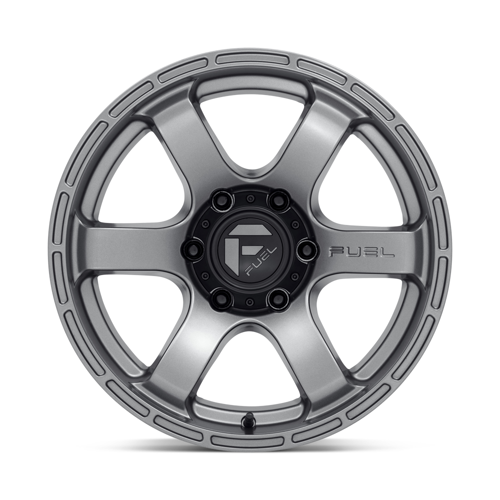 FUEL OFF ROAD D767 RUSH MATTE GUN METAL 17X9 6X139.7 5.04 1mm – MJ