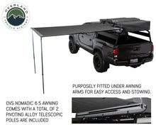Load image into Gallery viewer, Nomadic Awning 2.0 - 6.5' With Black Cover Universal
