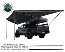 Load image into Gallery viewer, Nomadic 180 Awning Dark Gray with Bracket Kit