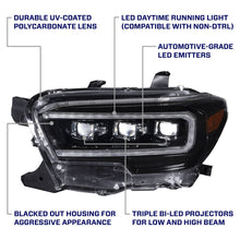Load image into Gallery viewer, FORM LIGHTING 2016-2023 TOYOTA TACOMA SEQUENTIAL LED PROJECTOR HEADLIGHTS (PAIR)