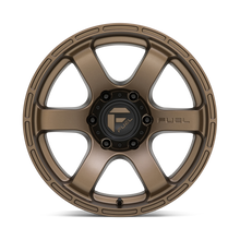 Load image into Gallery viewer, FUEL RUSH MATTE BRONZE 17X9 0 OFFSET PREORDER