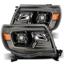 Load image into Gallery viewer, AlphaRex 05-11 Toyota Tacoma LUXX Series LED Projector Headlights Alpha Black