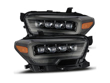 Load image into Gallery viewer, AlphaRex 16-21 Toyota Tacoma NOVA Series LED Projector Headlights Alpha Black
