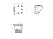 Load image into Gallery viewer, Baja Designs Squadron Sport Black LED Auxiliary Light Pod Pair DRIVING COMBO - Universal