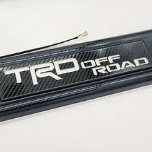 Load image into Gallery viewer, KTJO CARBON FIBER LED DOOR SILL LIGHTS - 3RD GEN TACOMA