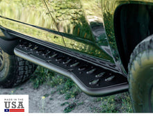 Load image into Gallery viewer, Cali Raised 2010-2024 TOYOTA 4RUNNER STEP EDITION BOLT ON ROCK SLIDERS- KICK OUT/POWDERCOATED