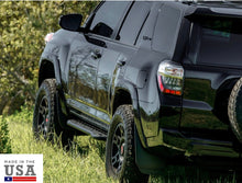 Load image into Gallery viewer, Cali Raised 2010-2024 TOYOTA 4RUNNER STEP EDITION BOLT ON ROCK SLIDERS- KICK OUT/POWDERCOATED