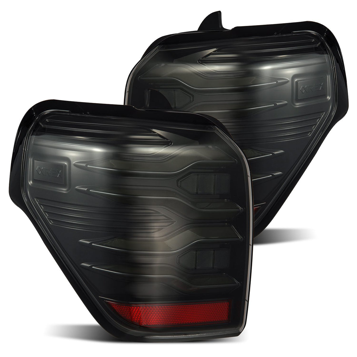 ALPHAREX 10-23 Toyota 4Runner LUXX-Series LED Tail Lights Alpha